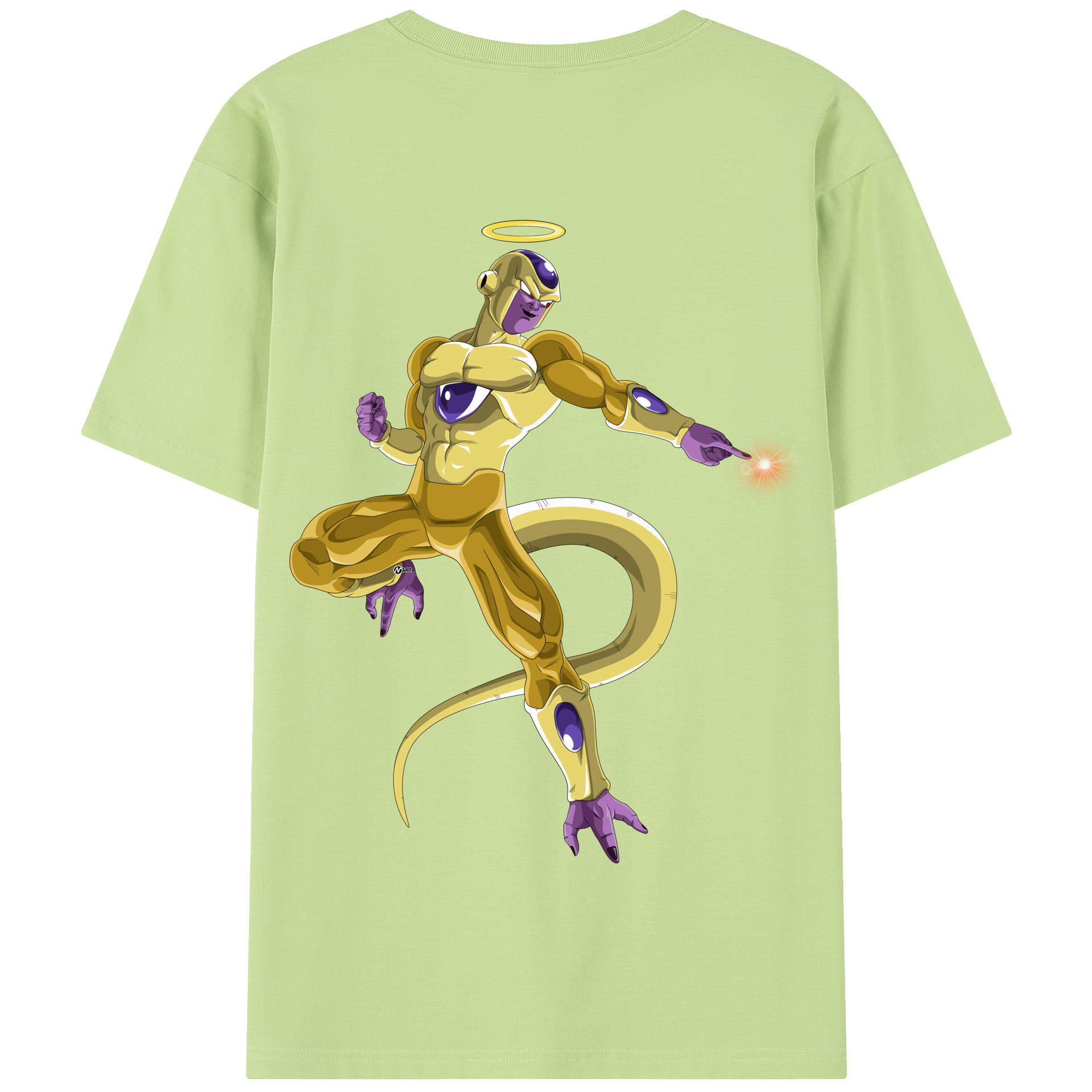 （画像用） ドラゴンボール フリーザ DRAGON BALL Frieza 綿100％半袖Tシャツ（背面プリント）
